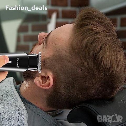 Нов Комплект  Професионална машинка тример за подстригване коса брада /Мъже , снимка 5 - Тримери - 41662531