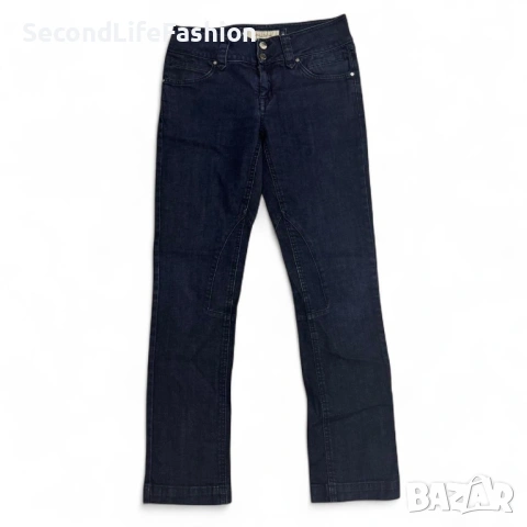 Дамски дънки Karen Millen England, размер US 6 UK 10 EU 38 тъмно сини 