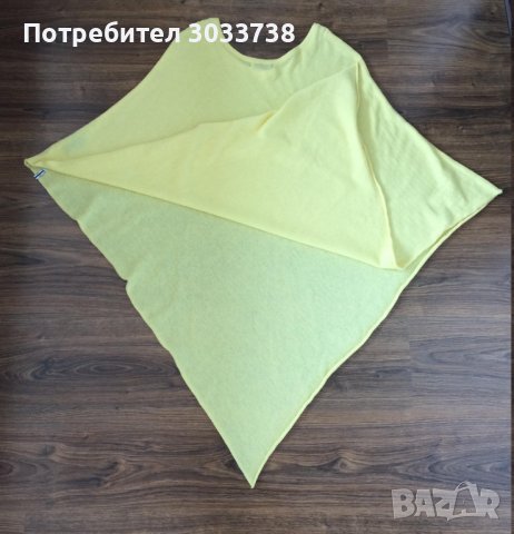 Tif Tiffy Памучно плетено пончо, снимка 4 - Други - 41676446
