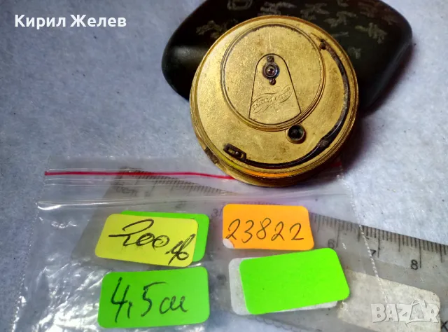 МЕХАНИЗЪМ от СТАР РЯДЪК КОЛЕКЦИОНЕРСКИ МАРКОВ ДЖОБЕН ЧАСОВНИК 23822, снимка 3 - Антикварни и старинни предмети - 48553601