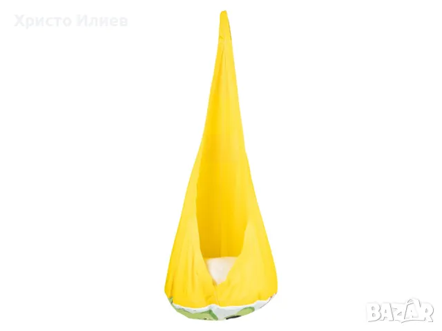 Висяща люлка тип хамак с възглавница висящ стол кресло за градина или дома, снимка 5 - Градински мебели, декорация  - 49313594