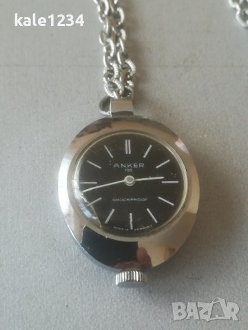Дамски часовник ANKER 100. Медальон. Germany. Механичен механизъм. Vintage watch. Ретро модел , снимка 8 - Дамски - 41971925