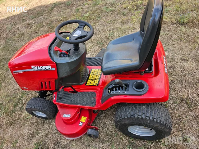 ТРАКТОРНА КОСАЧКА BRIGGS&STRATTON/SNAPPER. USA 🇺🇸 23.КОНЯ ПЕРФЕКТНА , снимка 15 - Градинска техника - 55711034