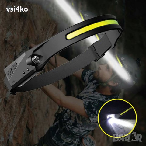 LED фенер за глава (челник), снимка 2 - Къмпинг осветление - 42628440