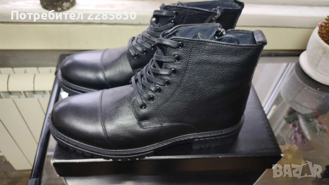 Зимни обувки MONNI - супер качество - 41 номер, снимка 6 - Мъжки боти - 53784313