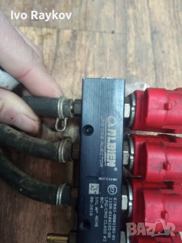 ИНЖЕКТОРНА РЕЙКА ALBIEN 67R01 , 0081101-01, 110R-0166102-00, снимка 5 - Части - 53770030