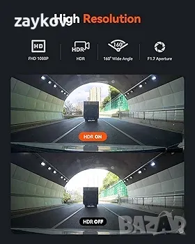 Адаптивна водоустойчива камера за задно виждане Vantrue с нощно виждане Starvis 2

, снимка 6 - Друга електроника - 49619128