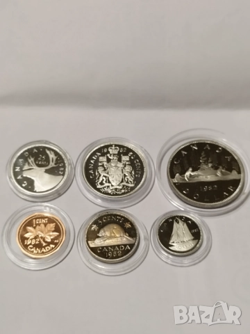 Пруфов лот 1982г. Канада
