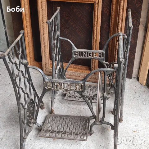 Метални крака от шевни машини , снимка 5 - Декорация за дома - 49905602