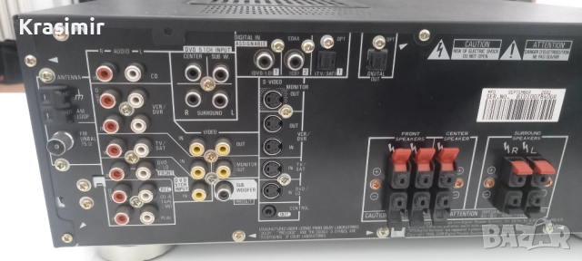 Pioneer VSX-D511 AV ресивър 5.1 – 5x100W RMS, Dolby Digital / DTS, снимка 6 - Ресийвъри, усилватели, смесителни пултове - 51801223