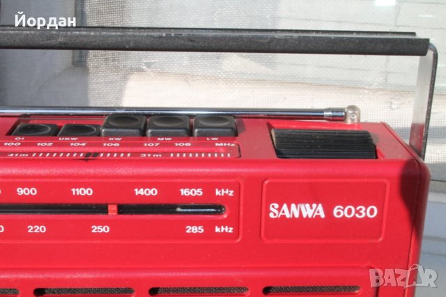Радио ''Sanwa 6030", снимка 3 - Радиокасетофони, транзистори - 44497230