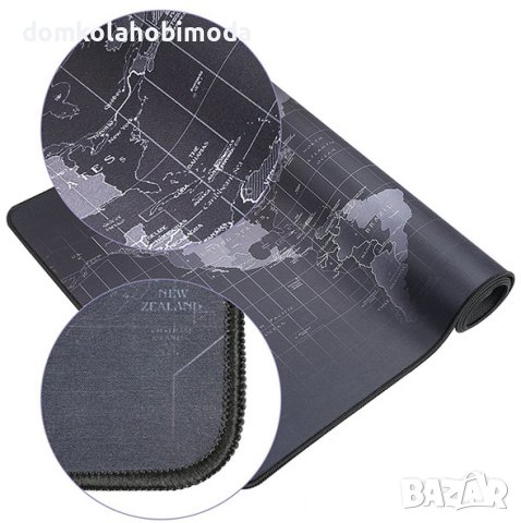 Подложка за мишка карта на света 4 размера, Синтетична гума с текстил, снимка 2 - Клавиатури и мишки - 40659766