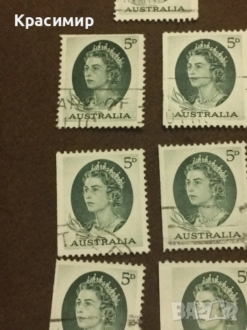 Австралия -Елизабет 1963 г Без Перфорация., снимка 10 - Филателия - 52369877