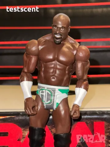 Екшън фигура WWE Apollo Crews Аполо Крюс Mattel Basic figure wrestling играчка NXT , снимка 6 - Колекции - 48398357