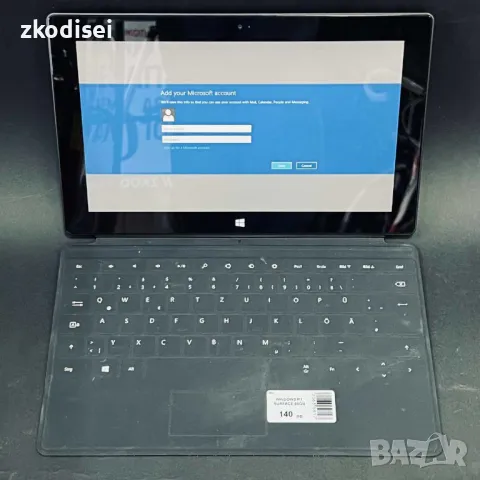 Таблет WINDOWS RT SURFACE 64GB 10,6 Инча