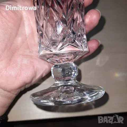 Намалена цена 26лв Кристална вазичка, снимка 5 - Други ценни предмети - 47999224