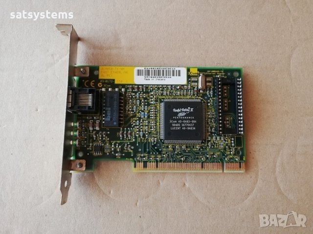 3COM 3C905B-TX-NM 10/100Base-TX Network Controller Card PCI
