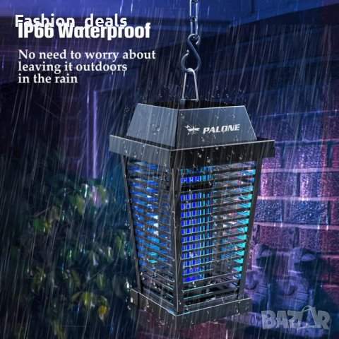 Нов соларен панел за вредители насекоми комари електрически унищожители Градина, снимка 4 - Други стоки за дома - 41826386