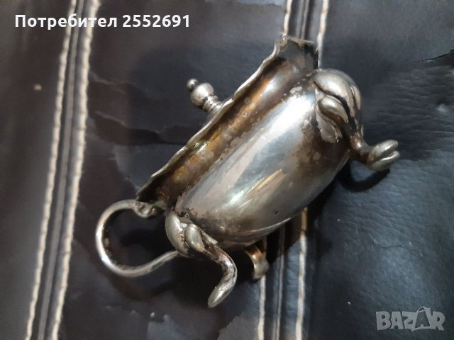 Посребрен съд, снимка 2 - Антикварни и старинни предмети - 34050885