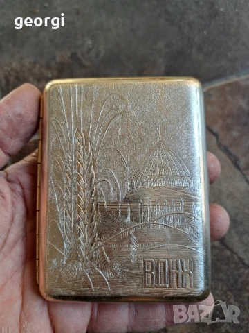 ретро руска алуминиева табакера     26/3