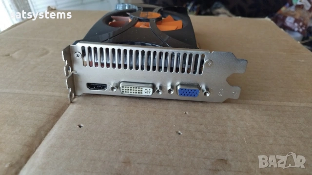 Видео карта NVidia GeForce Palit GTS450 HDMI 1024MB GDDR5 128bit PCI-E, снимка 2 - Видеокарти - 53402113