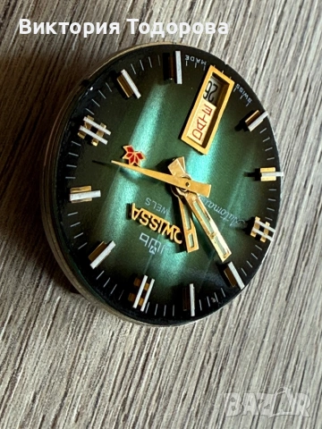 Ретро мъжки часовник Jowissa с Ronda automatic, снимка 10 - Антикварни и старинни предмети - 53029717