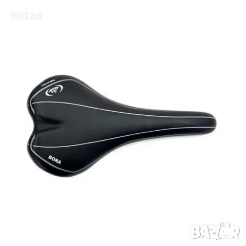 Седалка за велосипед Selle Monte Grappa Bora, Черна, Made in ITALY, снимка 3 - Аксесоари за велосипеди - 47370056