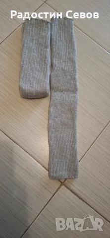 Дамски плетени дълги чорапи . 1бр.-7,50€, снимка 6 - Дамски чорапи - 56115583