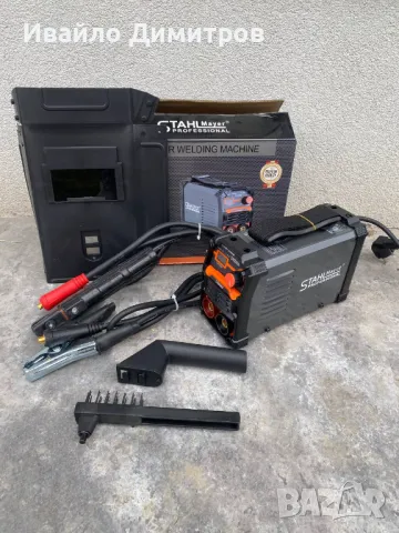 Професионален инверторен електрожен STAHLMAYER 350А с дисплей