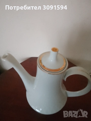 Кана порцелан златен Кант , снимка 2 - Аксесоари за кухня - 53831497