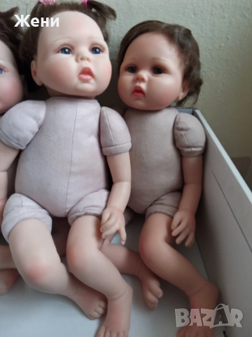 💖Реалистични винилови кукли бебе Реборн Reborn, снимка 3 - Кукли - 44889489