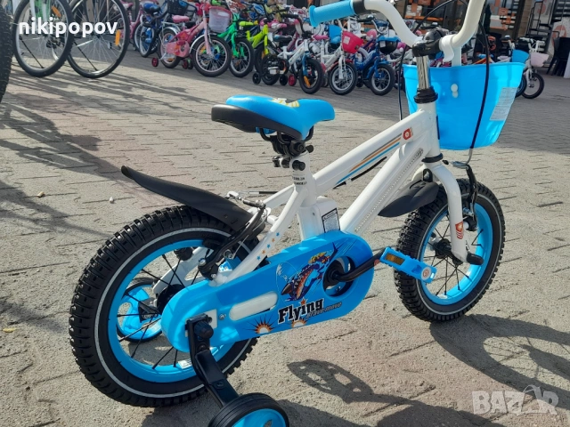 MONI Велосипед 12" 1290 син, снимка 9 - Велосипеди - 53759064