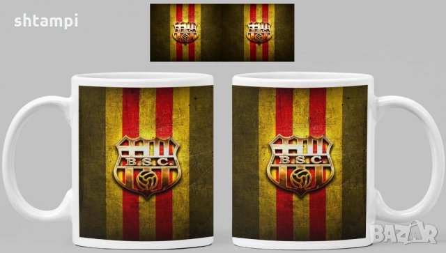 Чаша Барселона Barcelona Керамична, снимка 2 - Фен артикули - 34782994