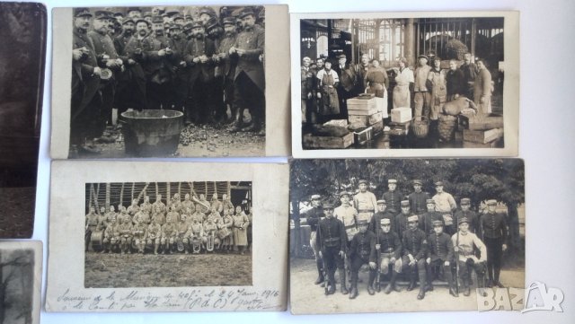 Стари снимки от Франция 1916г, снимка 6 - Други ценни предмети - 42484300