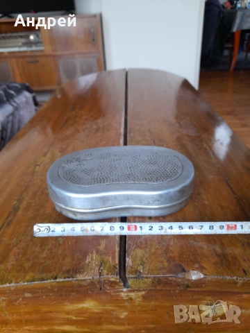 Стара алуминиева кутия Aluwa, снимка 4 - Други ценни предмети - 53863333