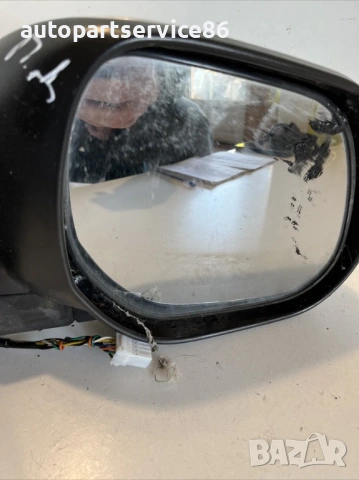 Огледало за преден десен калник, сребристо за Peugeot 4007 2.2 HDI (2009) 022588, снимка 2 - Части - 53681842