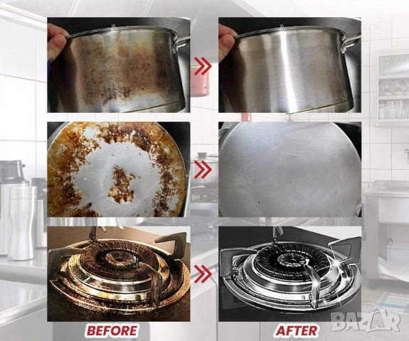 Паста за почистване и полиране на неръждаема стомана, снимка 4 - Други стоки за дома - 52012727