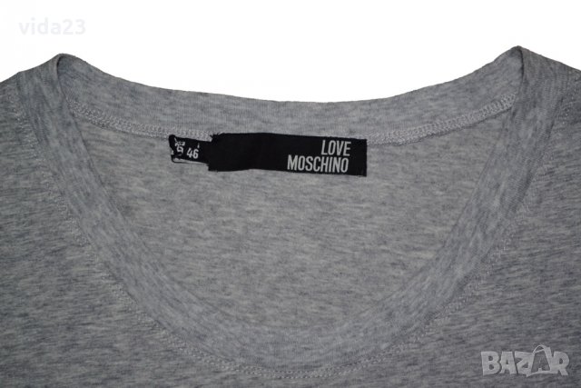 Love Moschino -  дамска тениска, размер 38(XS), снимка 2 - Тениски - 35908153