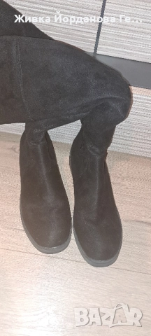 Зимни ботуши тип чизми, снимка 2 - Дамски ботуши - 52435650