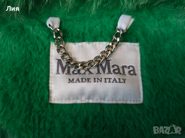 Палто Max Mara яка лисица, снимка 3 - Палта, манта - 44777773