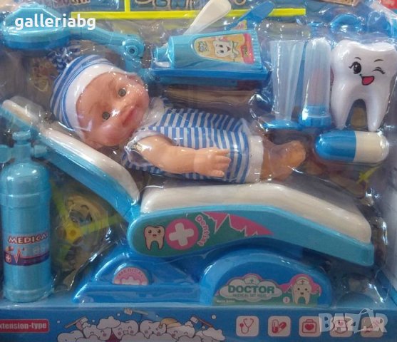 Зъболекарски комплект с кукла бебе