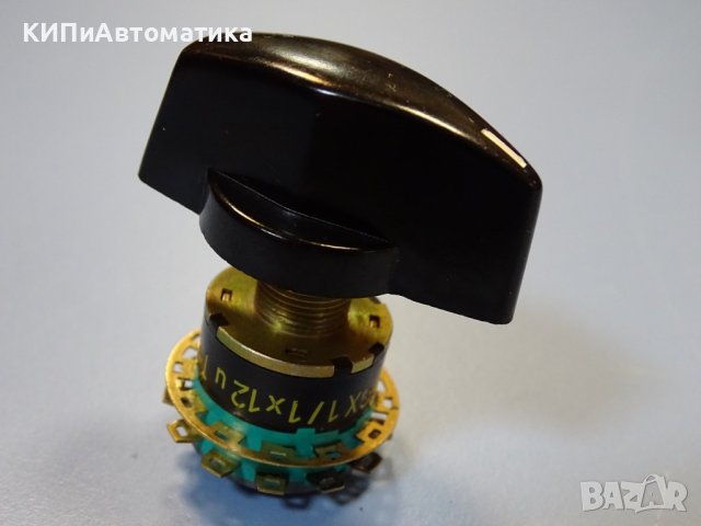 Галетен превключвател EBE 1/1x12 UT12AG rotary switch, снимка 8 - Резервни части за машини - 40620550