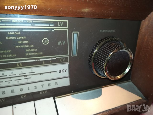 GRUNDIG TYP 4199S/STEREO TUBE-W.GERMANY L2ESD0609231741, снимка 3 - Ресийвъри, усилватели, смесителни пултове - 42096988