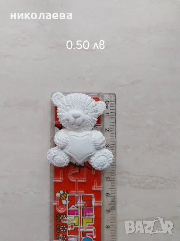 Фигурки от снежнобяла керамична смес , снимка 11 - Декорация за дома - 49430888
