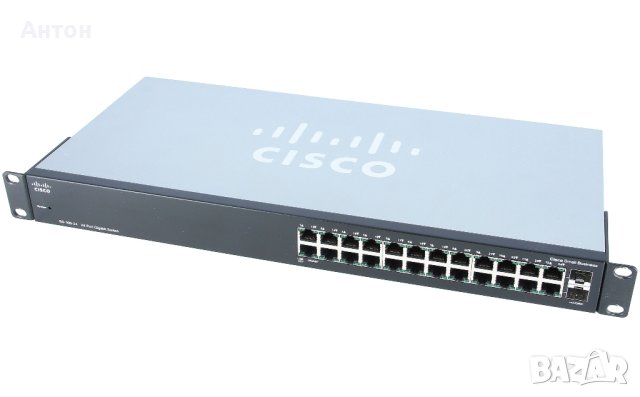 Cisco SG 100-24 24-Port Unmanaged Gigabit Switch, снимка 2 - Суичове - 41653757