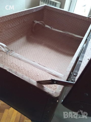 Стар немски куфар, Vulkanfiber, снимка 4 - Антикварни и старинни предмети - 53368245