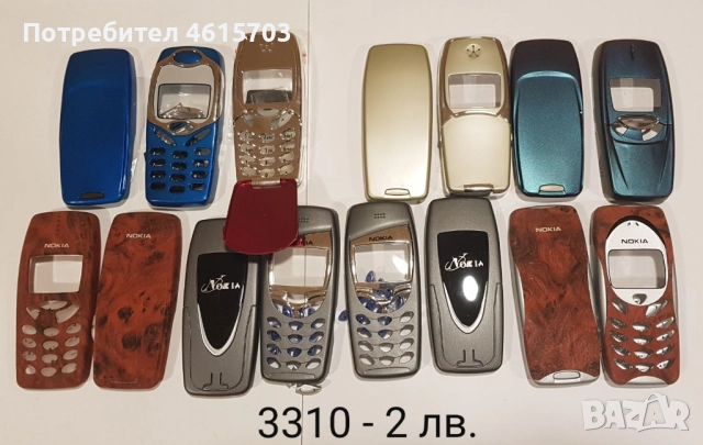 Панели 2 лв. / 5 лв. за Nokia 3310, снимка 8 - Резервни части за телефони - 51997408