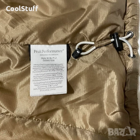 Дамско Зимно Яке PEAK PERFORMANCE Размер XS, снимка 6 - Якета - 52656178