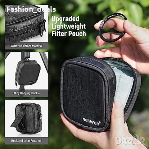 Нов 52 мм магнитен филтър за телефон с адаптерен пръстен SmallRig NEEWER клетка , снимка 9 - Чанти, стативи, аксесоари - 42071339