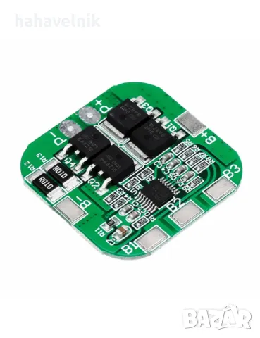 BMS Контролер 4S за зареждане на литиево йонни батерии, зарядно за 4 клетки 20А 